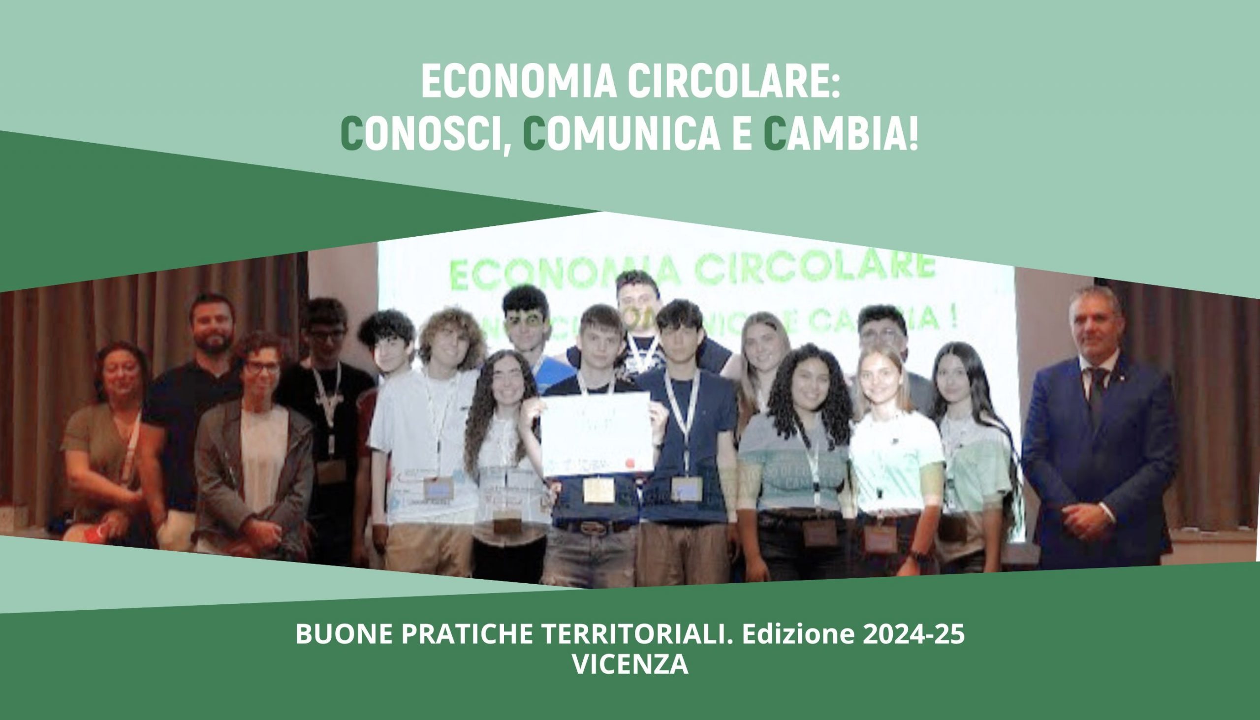 A Vicenza gli studenti si sfidano sull’economia circolare con l’hackathon “Conosci, Comunica e Cambia!”